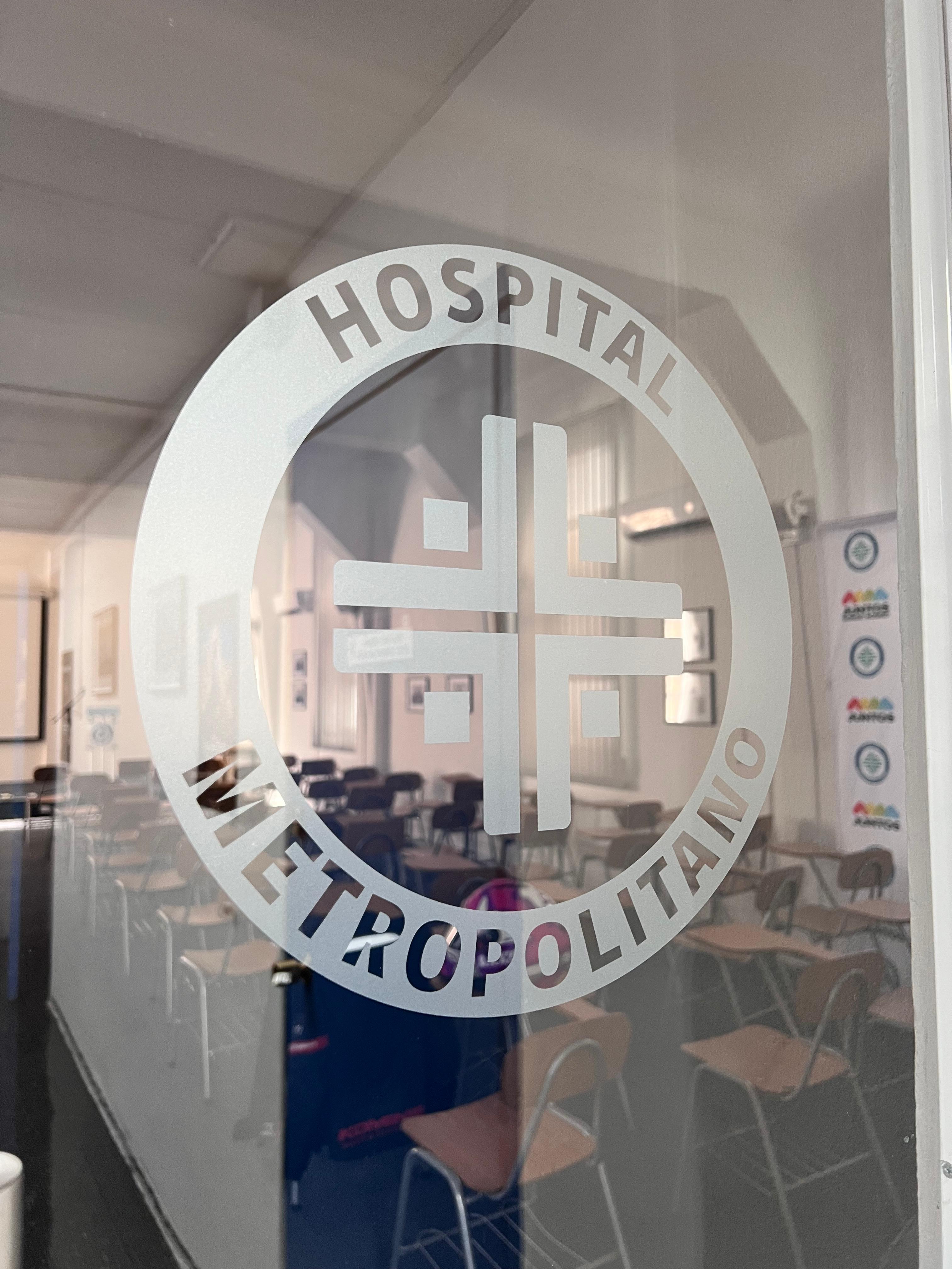 Hospital frosted